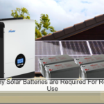 How Many Solar Batteries are Required For Residential Use